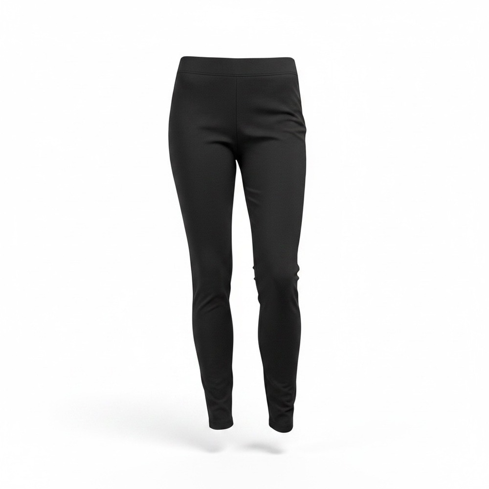 Vince‎ Camuto Black Ponte Knit Leggings Womens Large Pull On Stretch Pants